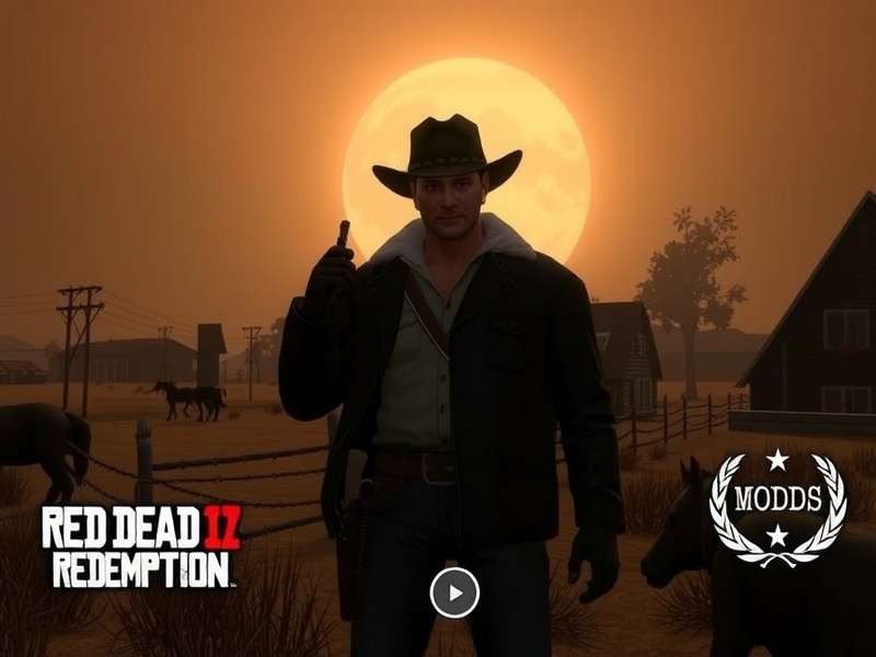 Red Dead Redemption Nintendo Switch with modded graphics showing enhanced details