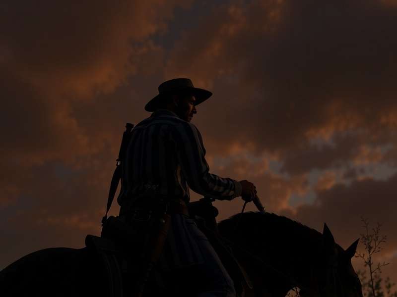 Xbox One controller with Red Dead Redemption 2 game art in the background
