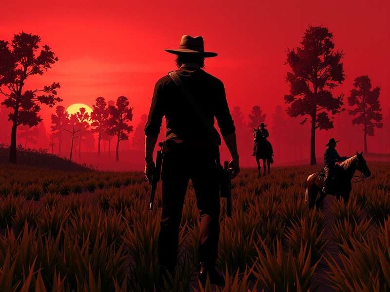 Red Dead Redemption Xbox gameplay scene with John Marston on horseback