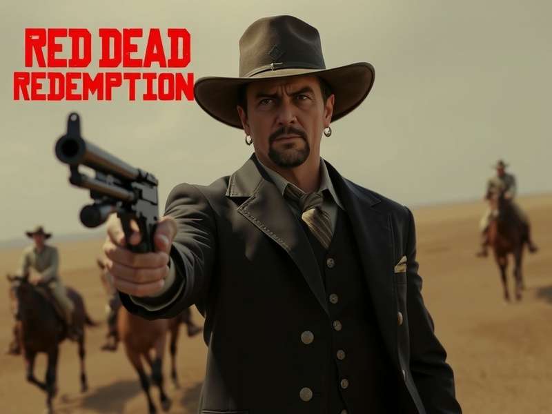 Speculative fan art poster for Red Dead Redemption Netflix series