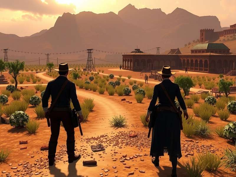 Red Dead Redemption PC gameplay screenshot showcasing the vast western landscape