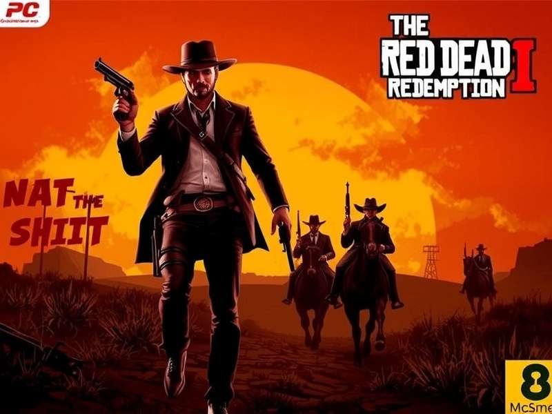 Red Dead Redemption 1 PC gameplay screenshot showcasing the desert landscape