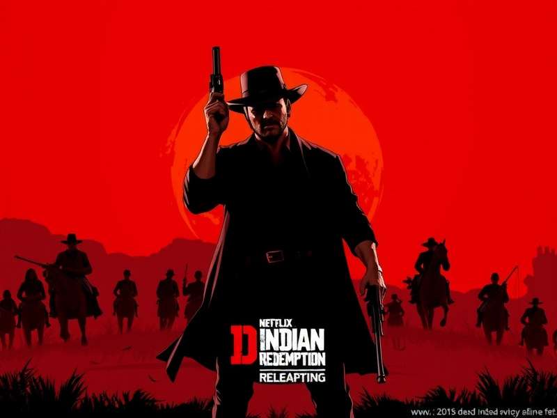 Concept art for potential Red Dead Redemption Netflix series