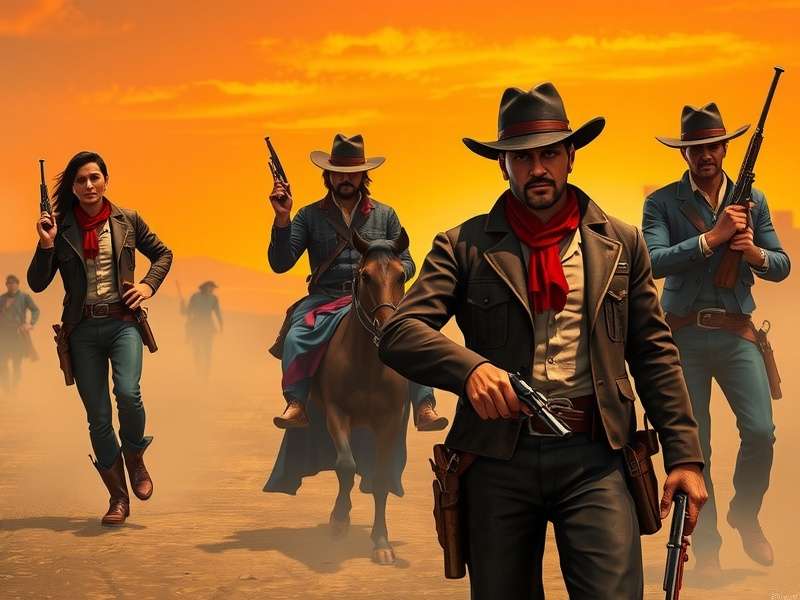 The Van der Linde gang in Red Dead Redemption 2