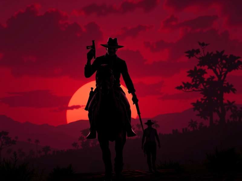 Red Dead Redemption gameplay on Nintendo Switch in handheld mode