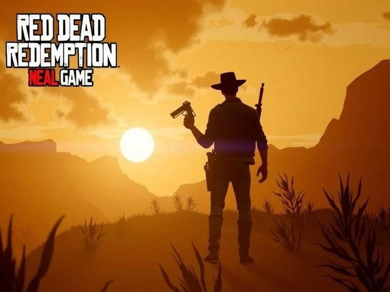 Red Dead Redemption running on a Nintendo Switch screen showing the desert landscape