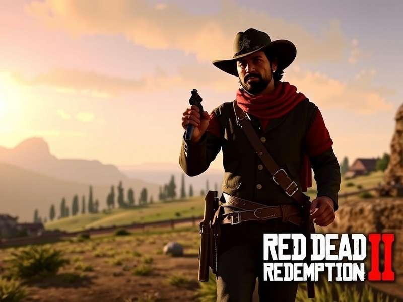 Red Dead Redemption running on Nintendo Switch handheld mode