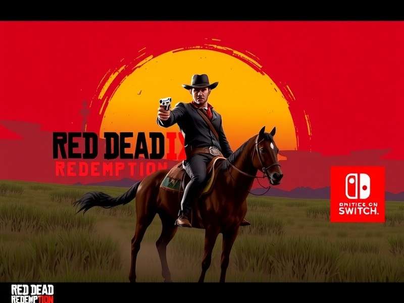 Red Dead Redemption Nintendo Switch Physical Edition box art showing John Marston on cover