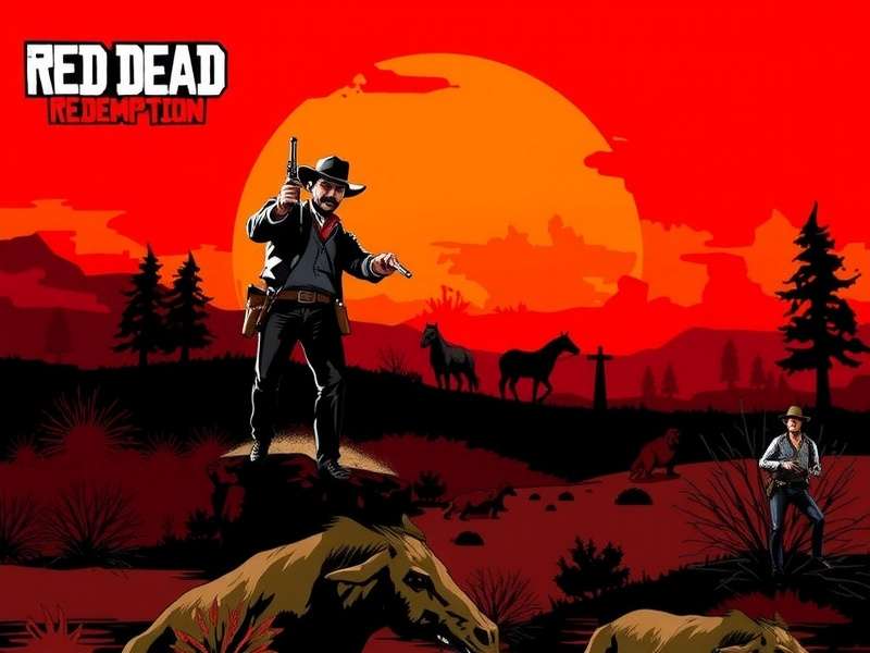 Red Dead Redemption game cover art