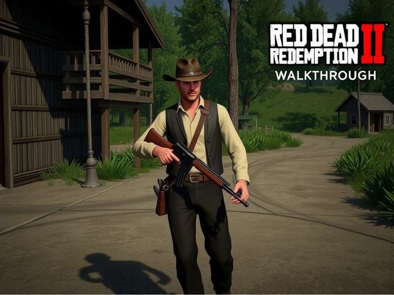 Arthur Morgan riding through the Heartlands in Red Dead Redemption 2