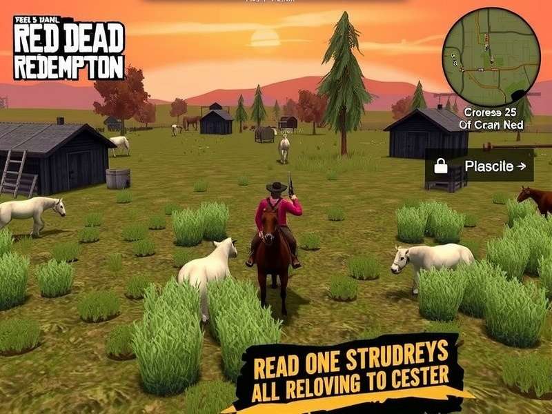 Red Dead Redemption Mobile Gameplay Screenshot