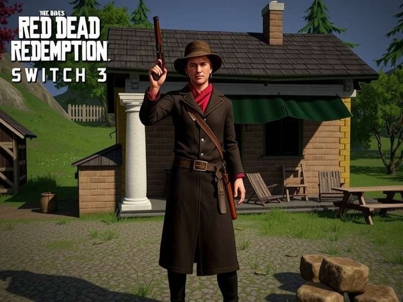 Red Dead Redemption running on Nintendo Switch in docked and handheld modes
