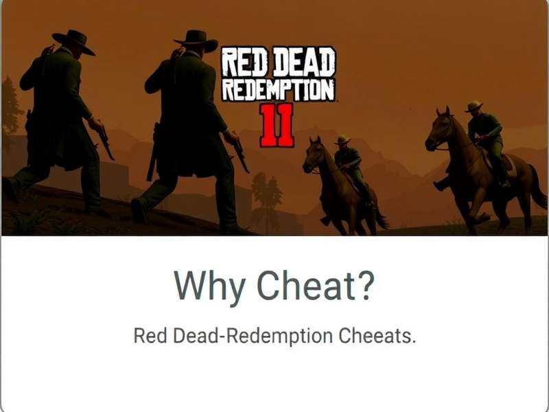 Red Dead Redemption landscape with a cowboy on a horse overlooking a canyon