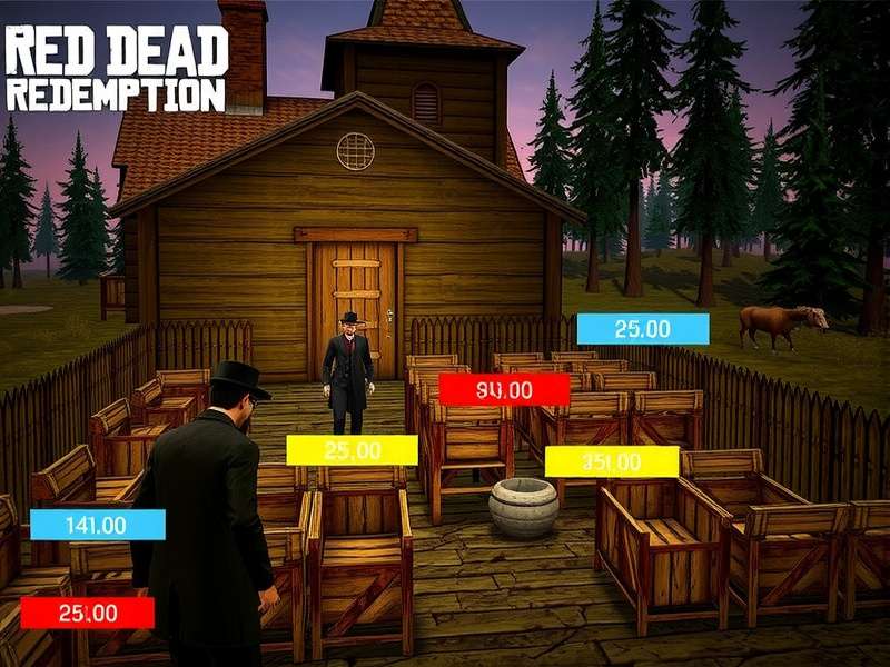 Red Dead Redemption Update Screenshot showcasing new graphics