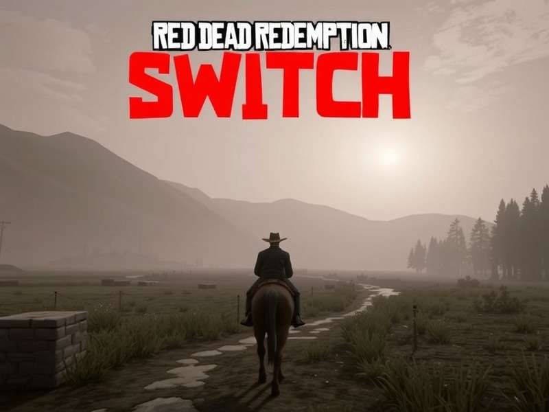 Red Dead Redemption Nintendo Switch gameplay scene