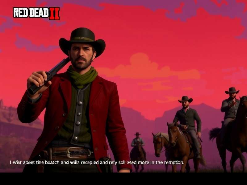 John Marston staring solemnly into the distance