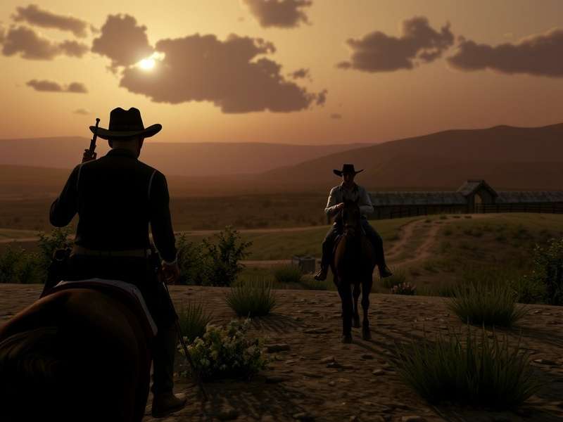 Red Dead Redemption iOS gameplay screenshot on an iPhone