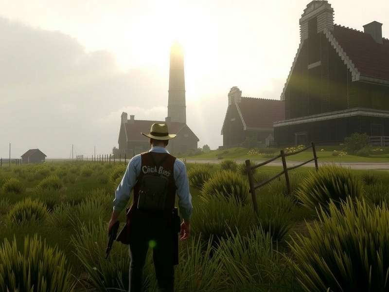 Dutch van der Linde standing tall in Red Dead Redemption 2