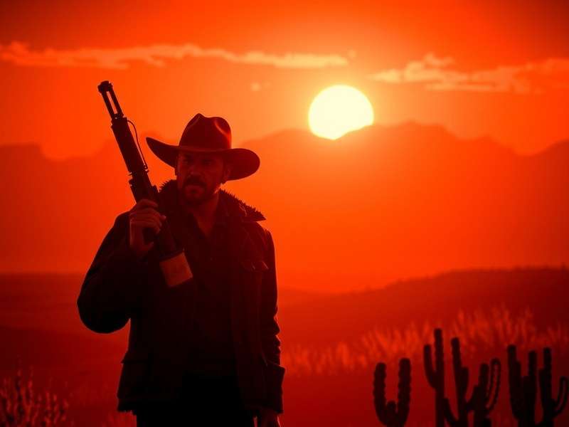 John Marston riding through the vast landscape of Red Dead Redemption