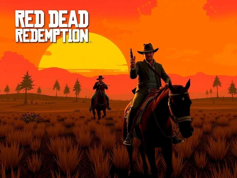 Red Dead Redemption gameplay on Nintendo Switch console
