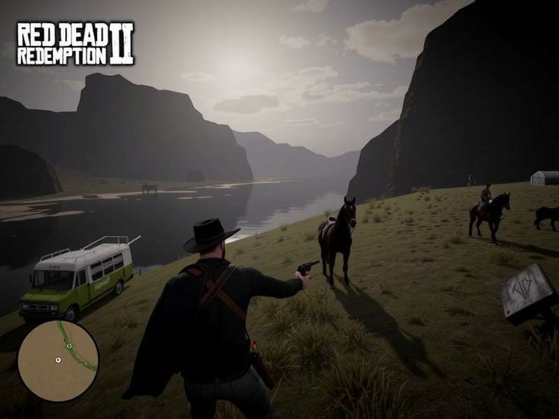 Red Dead Redemption 3 world design blending Indian and Wild West architecture