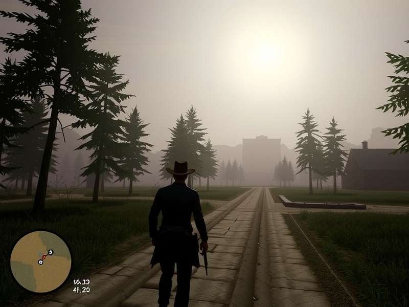 Red Dead Redemption 1 PC Download Free - Hero Image showing John Marston in the Wild West