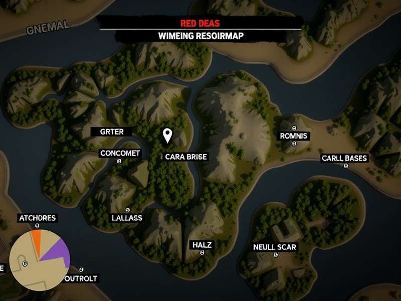 Red Dead Redemption 2 Map – Complete interactive guide to all locations, secrets, and territories