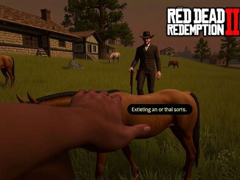 Red Dead Redemption 3 PC – epic western open world landscape with a lone rider at sunset