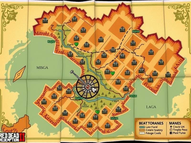 Red Dead Redemption 3 Map overview showing all major regions and landmarks